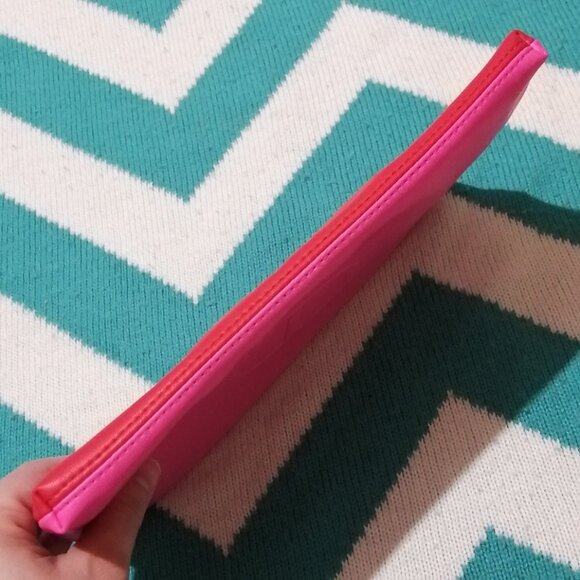 Two-Tone Vegan Leather Dior Pochette/Clutch - Picture 6 of 12